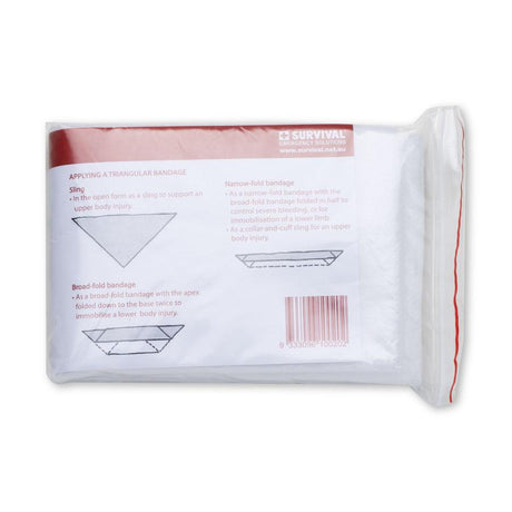 Triangular bandage, 96cm x 96cm x 136cm